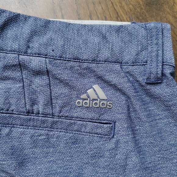 ADIDAS Men's Sport Slacks Blue Activewear Pants 38 x 32 Pockets Lightweight - Picture 3 of 9